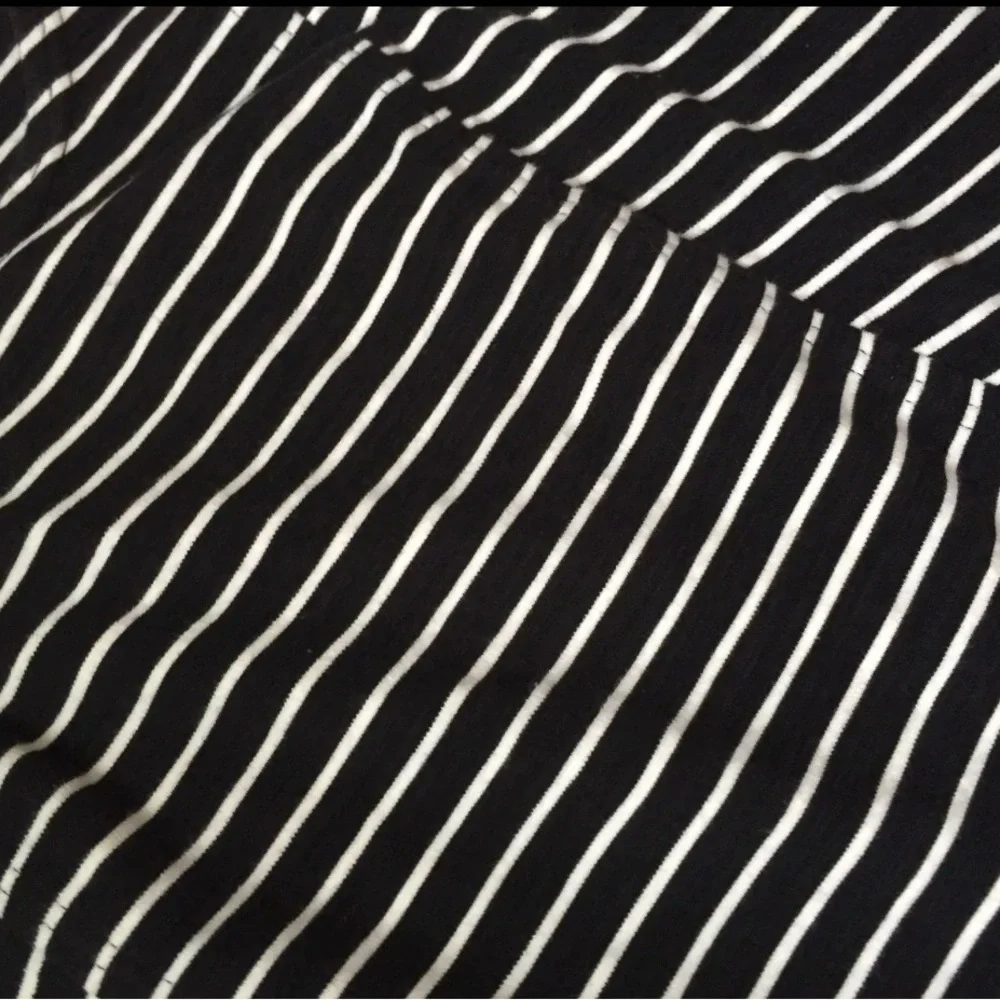 J.Crew Black and White Striped Dress Size XXS